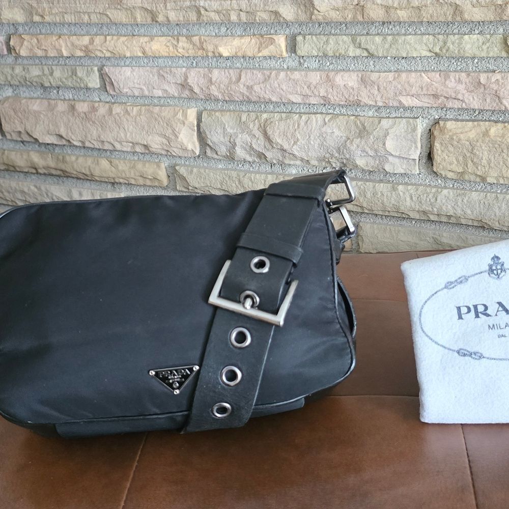 PRADA Tessuto Nylon Messenger Bag - Picture 4 of 14